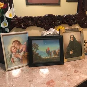 Three religious pictures